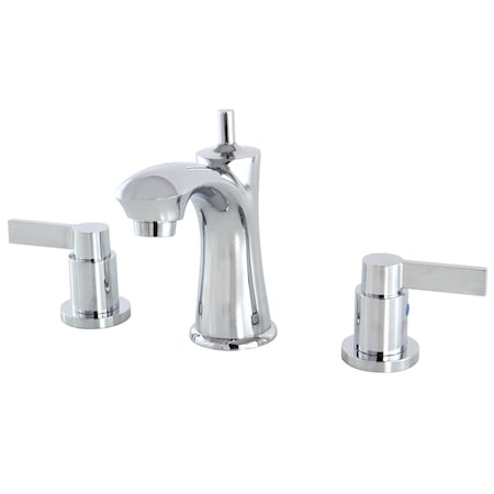8 Widespread Bathroom Faucet, Chrome